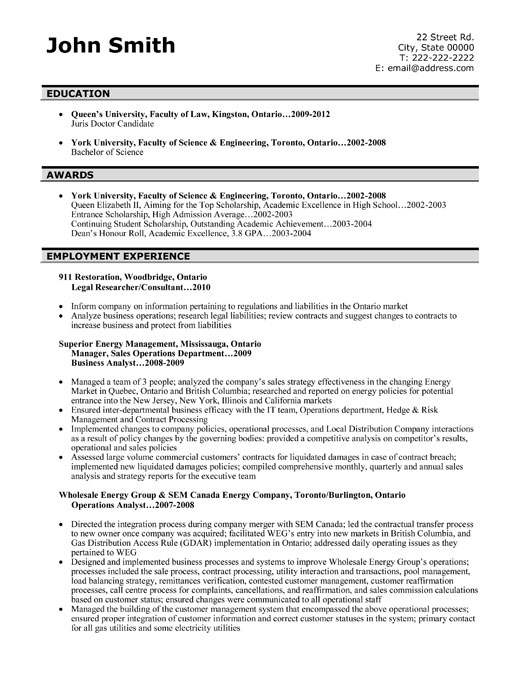 Law Resume Templates Samples amp - 2011 09 20 17 33 57 