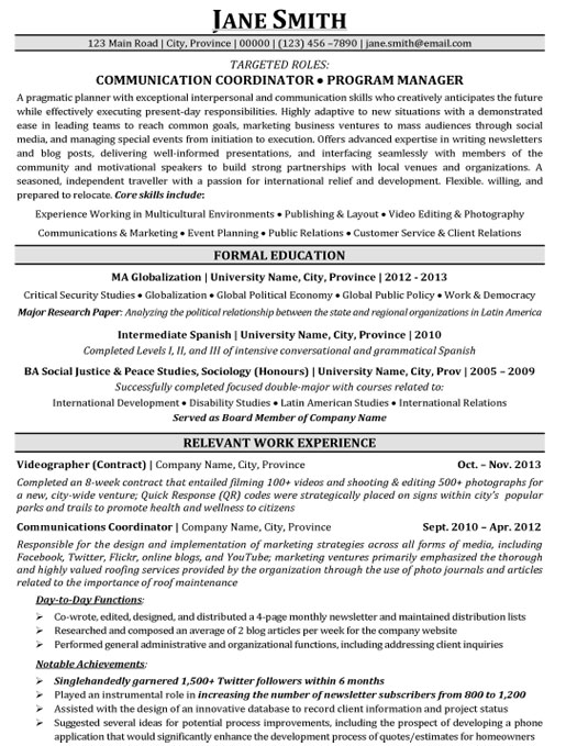 Resume Templates101 Resume Picture